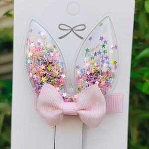 Bunny Ears Hair Clips